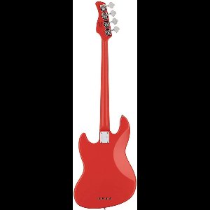 Sire Basses V3P 4/RS 4-snarige passieve basgitaar satijn rood