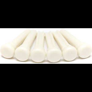 Graph Tech PP-4000-00 Witte Bridge Pins - Set van 6