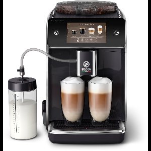 Philips Saeco GranAroma Deluxe SM6680/00 - Volautomatische Espressomachine - 18 Soorten Warme Drankjes - Zwart / RVS - + AquaClean Filter
