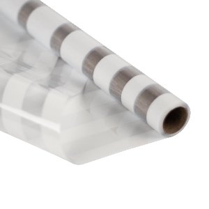 Raamfolie - Pro-Window - HR++ - Anti Inkijk - 67.5 cm x 200 cm - Gestreept - Matglas - Zelfklevend - Statisch - Zonwerend - Isolerend