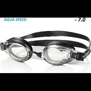 LUMINA Zwembril op sterkte - heldere glazen sterkte - 7.0