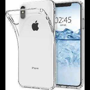 hoesje Geschikt voor iphone xs max - iPhone xs max hoesje transparant siliconen case hoes cover