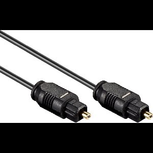 Digitale optische Toslink audio kabel - 2,2mm / zwart - 5 meter