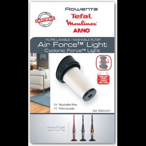 Rowenta Filter Wasbaar filter Airforce Light, Cyclonic Air Force Light ZR005201
