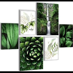 wanddecoratie \ Decoratie Modern \ Foto Muur set \ 3d Photo Wall set 6 /90 x 80 cm