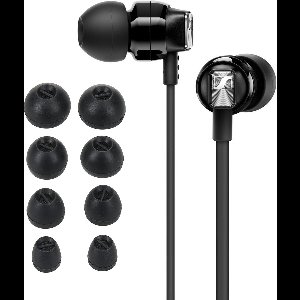 kwmobile 8x Reserve covers voor oordopjes geschikt voor Sennheiser CX 300S / CX 6.00BT / Momentum In-Ear - 4 maten - Silicone dopjes voor in-ear headphones