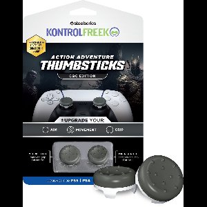 KontrolFreek Action CQC Thumbsticks - Grijs/Wit (PS5/PS4)