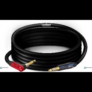 Tasker TSK1032-NP2X-SB-9 9 meter 6.3mm TS jack gitaarkabel