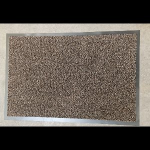deurmat - schoonloopmat - 90 x 60 cm - choco brown - entree deurmat - vuilvanger deurmat - Antislip deurmat voordeur , gang , entree , keuken, slaapkamer