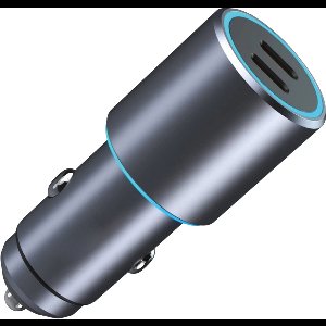 Autolader USB C 40W - Auto oplader USB - USB C autolader 2 poorten - Auto lader - Sigarettenaansteker USB oplader auto - Snellader