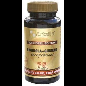 Artelle Rhodiola Ginseng Energie