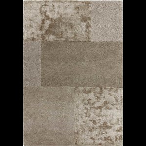 Easy Living - tate-tonal-textures-Rug-Smoke Vloerkleed - 160x230  - Rechthoek - Laagpolig Tapijt - Modern - Taupe
