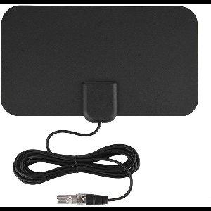 Binnenantenne voor volledige HDTV-ontvangst 25 dB - zwart