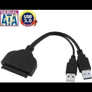 Techvavo® SATA naar USB Adapter - SATA USB Converter - SATA naar USB 3.0 Kabel - SATA naar USB A Kabel