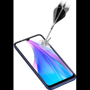 Cellularline - Screenprotector Xiaomi Redmi Note 8T - Telefoon Beschermglas - Volledig Dekkend - Glas - Transparant