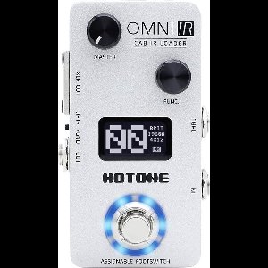HoTone OMP-6 cabinet IR loader pedaal OMNI IR, met 9V PSU