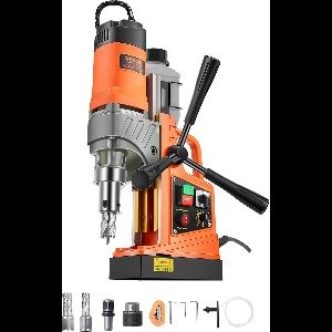 VEVOR Magnetische Boormachine 1450w 12500n Elektrische Kernboormachine 40mm Oranje