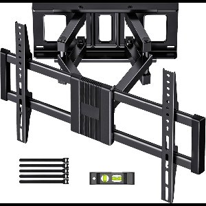 RVV® TV Beugel Draaibaar en Kantelbaar - TV Beugel Draaibaar - TV Beugel Kantelbaar - Zwart - 37 tot 80 Inch - tot 35 kg