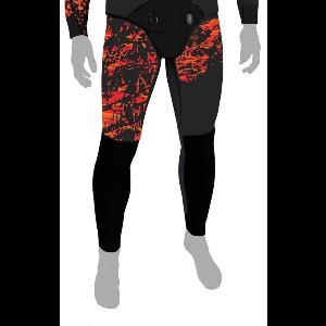 Epsealon Fusion Speervishoudbroek 7 Mm Zwart L Man