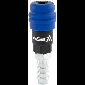 euroline veiligheidssnelkoppeling met slangtule - 14mm - snelkoppeling - asta