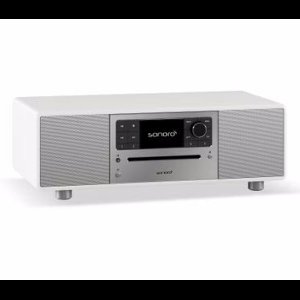 SONORO Prestige 2025 All-in-One-Muzieksysteem - Zilver/Wit