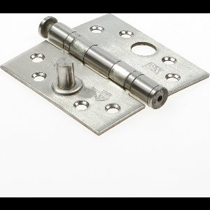 DX Veiligheids-kogellagerscharnier met Rechte Hoeken - 89 x 89 mm