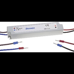 Dehner Elektronik LED 12V24W-IP67 26159 LED-transformator Constante spanning 24 W 0 - 2 A 12 V/DC Niet dimbaar, Overbel