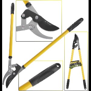 GEKO Bypass takkenschaar - Grote snijcapaciteit - Teflon gecoat - 730 mm - Ergonomische handgrepen