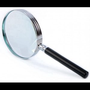 Scoby - Vergrootglas - Loep - Insectenloep - Leesloep - Magnifier - 8X 175 x 75mm - Zwart