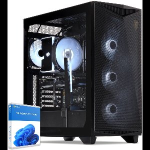 Sedatech Pro Gaming PC ATX ARGB • AMD Ryzen 5 5600X 6x 3.7GHz • Geforce RTX5070 • 32Gb RAM • 2Tb SSD M.2 • WiFi, USB C • Windows 11 • Desktop computer