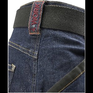 4WORK - Nerja stretch werkjeans blauw L34