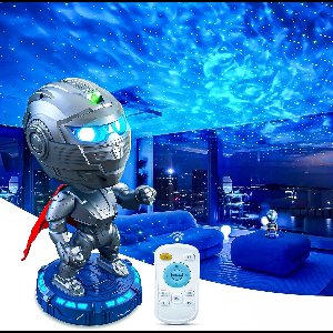 Mobstore - Sterren projector - Warrior Sterren Projector - Galaxy Projector - Sterrenhemel - Noorderlicht Projector - Plafond Projector - Nachtlampje kinderen - Sterrenlamp - 20+ kleurcombinaties - Afstandsbediening - Met speaker