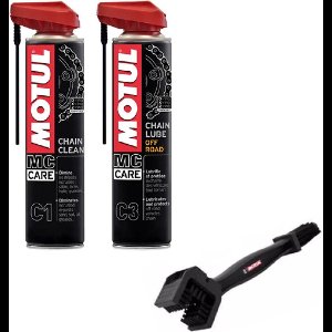 Kit entretien chaîne transmission Motul MC Care Off Road pour moto TT quad Neuf