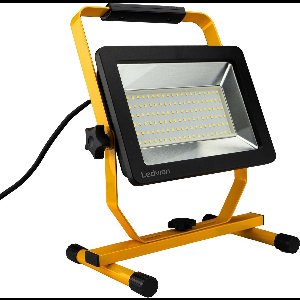 Ledvion - LED Bouwlamp - IP65 - 100W - 120lm/W - 12000L - 6500K Incl. 1 -5M Aansluit