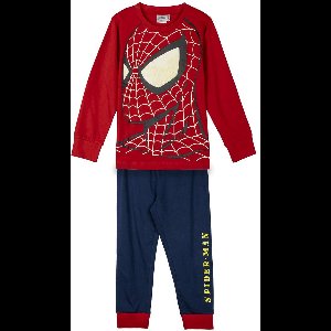 Spiderman Pyjama Jongens Meisjes 100% Katoen Rood