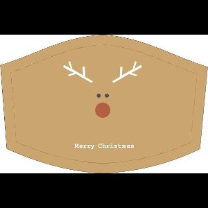 Mondkapje Kerst - Merry Christmas