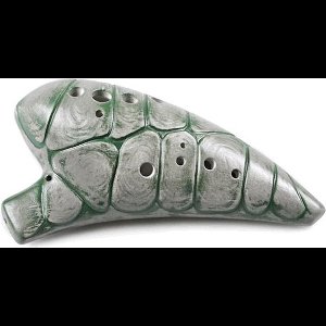 STL Element Earth Ocarina - Tenor F - 12 gaten - Keramiek