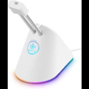 Deltaco WA91 Mouse Bungee - RGB - USB-C - Wit
