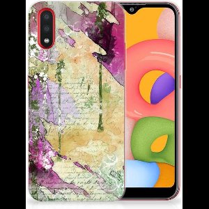 Hoesje maken Samsung Galaxy A01 Letter Painting