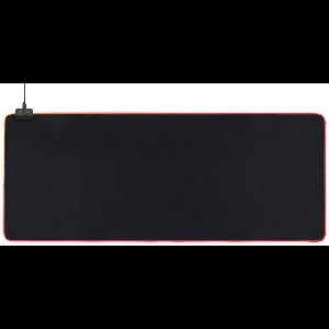 Deltaco Gaming DMP310 RGB Gaming Mousepad XL, 90x36cm, neoprene fabric, 6 RGB modes, 4 mm thick - Black