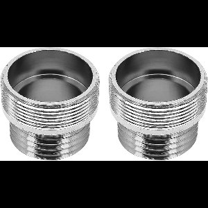 ByShane - Kraan Adapter 2 stuks voor Keukenkraan - Beluchter Connector - Massief Metalen Tap Connector