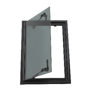 Raam - Vetilatieraam - Openslaand raam - Duwraam - Voor caravans en campers - Rechthoek - 500x350