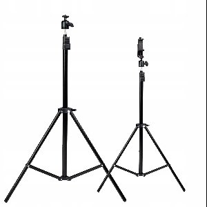 Professionele Streaming Statief Set met Smartphone Adapter & Kogelkop