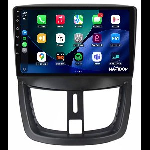 Geschikt voor Peugeot 207 CC (2006 t/m 2014) | 9 inch Android 15.0 CarPlay autoradio | Draadloos CarPlay & Android Auto | 2GB RAM + 32GB | Externe microfoon & Achteruitrijcamera (AHD) | Bluetooth & WiFi | NAVIBOP NB-1529 | Bouwjaar 2006 t/m 2014