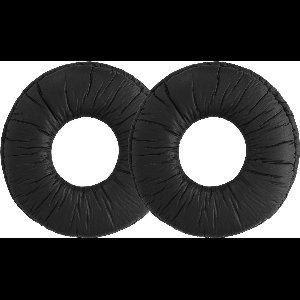kwmobile 2x oorkussens geschikt voor Sony MDR-ZX110 / MDR-ZX310/ MDR-ZX330 - Earpads voor koptelefoon in zwart