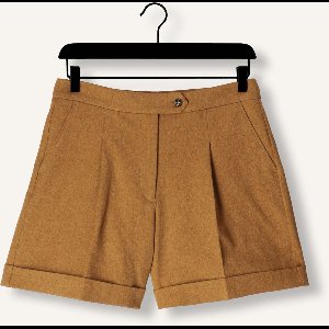 Ruby Tuesday Rikki Shorts Dames - Korte Broek - Camel - Maat 40