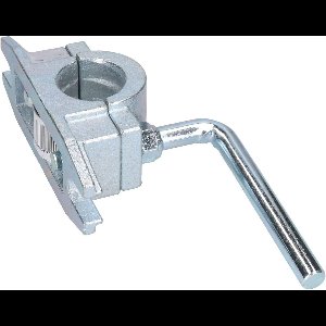 geribbelt neuswielklem 48 mm - steunpootklem - neuswielhouder - klem voor het neuswiel