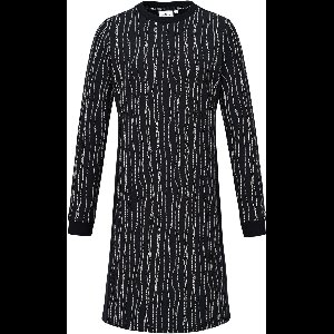 Hv Society - Dress Hvsleva - Black Aop - XXL (44)