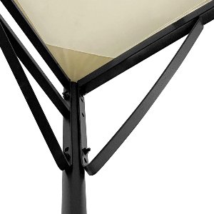 Luifel Waterdicht 2x2,3m Taupe – NoaHome® Luxe Zonnescherm met Stalen Frame, UV-Bescherming, Regenbestendig Terrasoverkapping, Balkon Zonwering, Moderne Overkapping voor Tuin & Terras