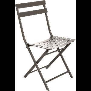 Hespéride Luxe bistrostoel - Greensboro Stoel - Donkergrijs - 50x42x81cm